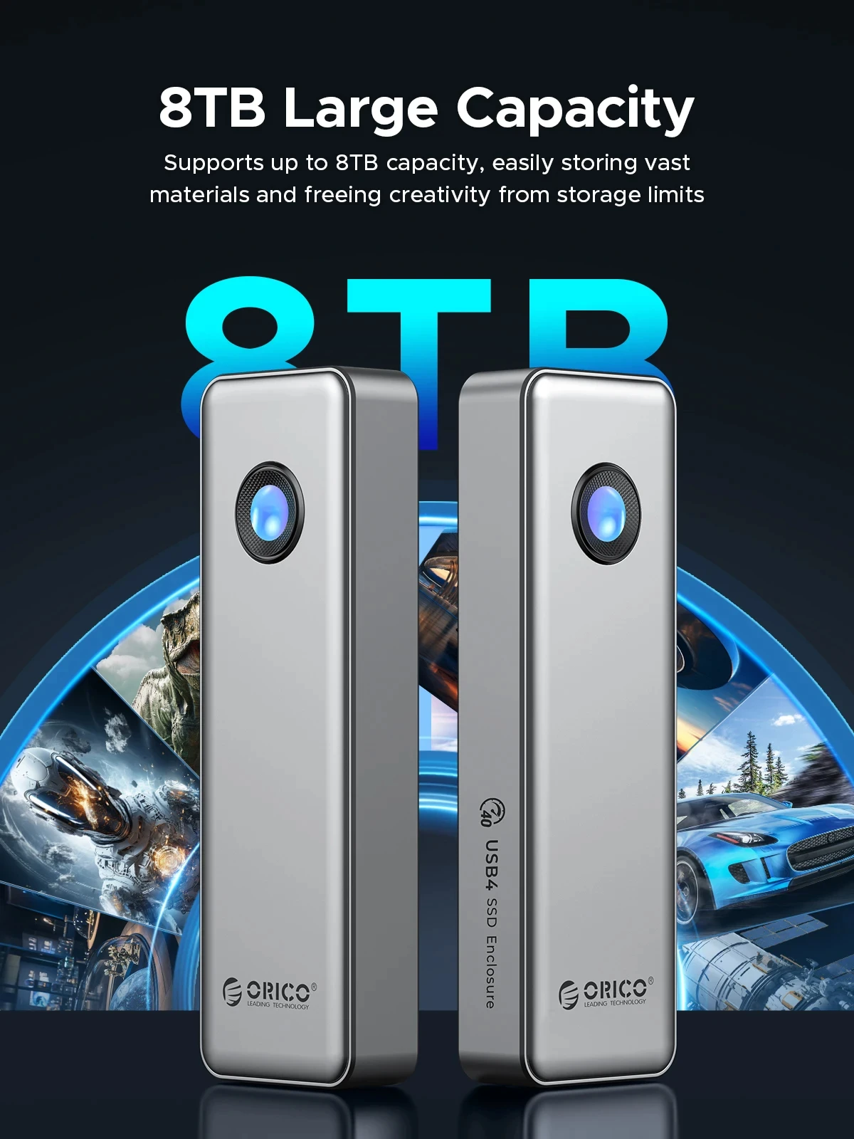 ORICO USB4 40Gbps M.2 NVMe SSD - Usb4 40Gbps External Ssd 8Tb 评论和价格